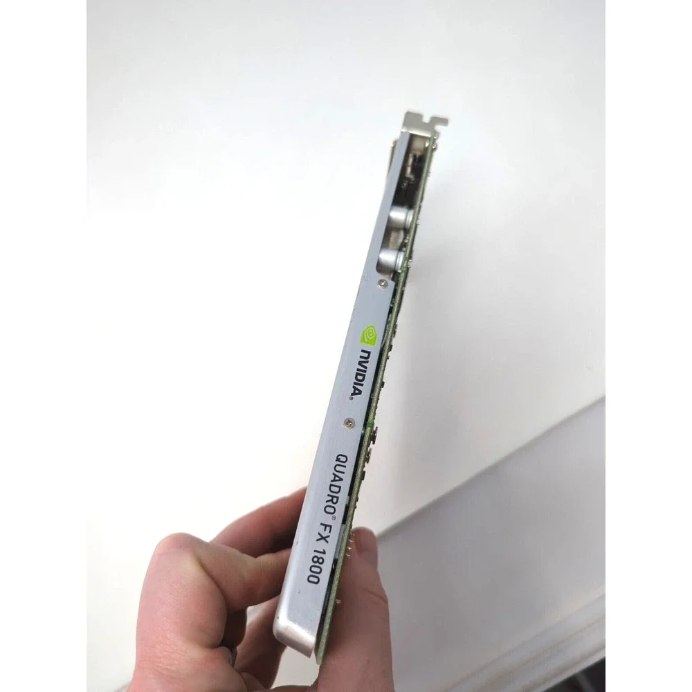 Dell Nvidia Quadro FX1800 768MB GDDR3 DP DVI PCIe Graphics Card 0P418M